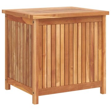 Vidaxl Vrtna škatla 60x50x58 cm trdna tikovina