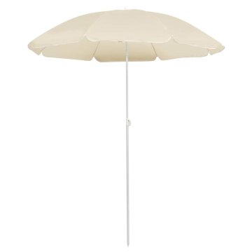 Vidaxl Zunanji senčnik jeklo 180 cm