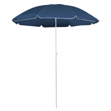 Vidaxl Zunanji senčnik jeklo 180 cm