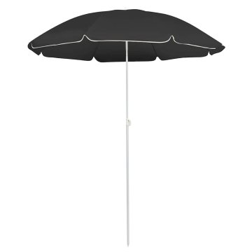 Vidaxl Zunanji senčnik jeklo 180 cm