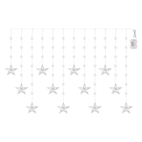 Čarobna svetloba v obliki zvezd