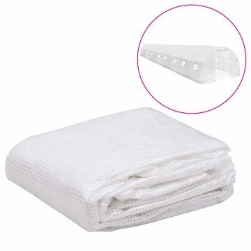 Vidaxl Nadomestno pokrivalo za rastlinjak 36 m² 3x12x2 m prozorno