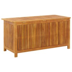 Vidaxl Vrtna škatla 113x50x58 cm trden akacijev les