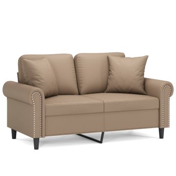 Vidaxl 2-seater Sofa 2-sedežni Kapučino 2-Seater