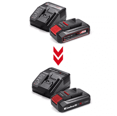 Einhell baterija in polnilec Starter-Kit Power-X-Change 18V 2.5 Ah (4512097)