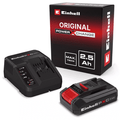 Einhell baterija in polnilec Starter-Kit Power-X-Change 18V 2.5 Ah (4512097)