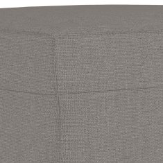 Vidaxl Stolček za noge taupe 60x50x41 cm blago