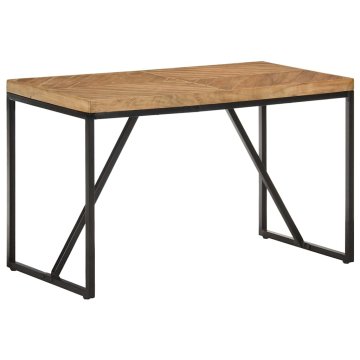 Vidaxl Jedilna miza 120x60x76 cm trden akacijev in mangov les