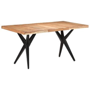 Vidaxl Jedilna miza 160x80x76 cm trden akacijev les