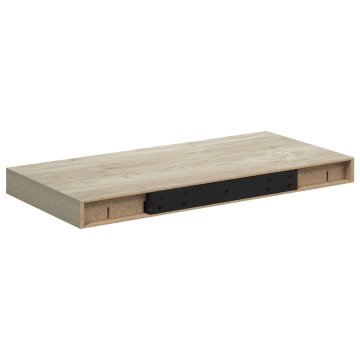 Vidaxl Stenska polica barva hrasta 50x23,5x3,8 cm MDF