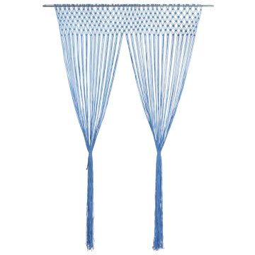 Vidaxl Zavesa makrame 140x240 cm bombaž