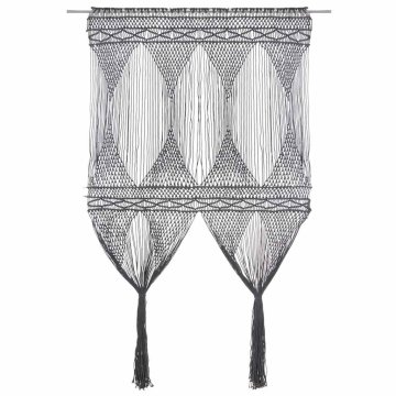 Vidaxl Zavesa makrame 140x240 cm bombaž