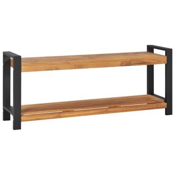 Vidaxl Klop 120 cm trdna tikovina
