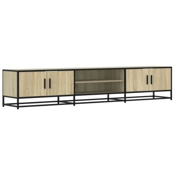 Vidaxl TV omarica sonoma hrast 210x35x41 cm inženirski les
