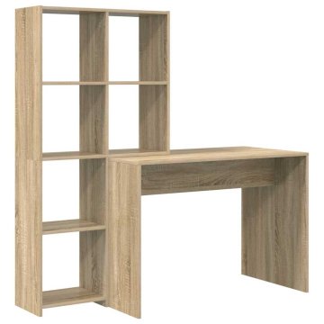 Vidaxl Miza Sonoma hrast 138,5 x 55 x 143 cm Inženirski les
