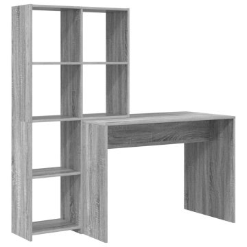 Vidaxl Miza Siva Sonoma 138,5 x 55 x 143 cm Inženirski les