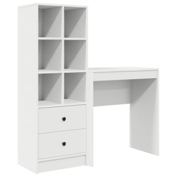 Vidaxl Miza Bela 115,5 x 40 x 127 cm 2 kos