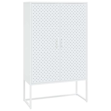 Vidaxl Visoka omarica 80x35x135 cm jeklo