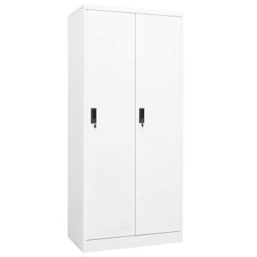 Vidaxl Garderobna omara 80x50x180 cm jeklo