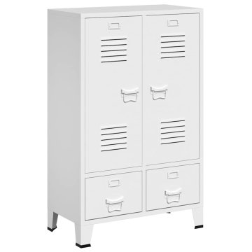 Vidaxl Industrijska garderobna omara 67x35x107 cm jeklo