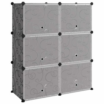 Vidaxl Stojalo za čevlje črno 84,5x31x93,5 cm PP