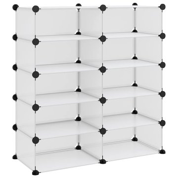 Vidaxl Stojalo za čevlje prozorno 84x32x88,5 cm PP