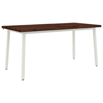 Vidaxl Jedilna miza z naravno robom 160 x 70 x 75 cm