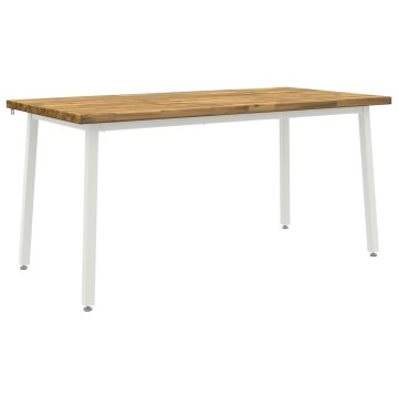 Vidaxl Kvadratna jedilna miza 160 x 90 x 75 cm Masiven les akacije