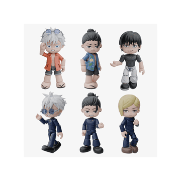 PUREMIND PUREMIND: JUJUTSU KAISEN - FLEXI FIGS HIDDEN INVENTORY SERIES (ASSORTED)