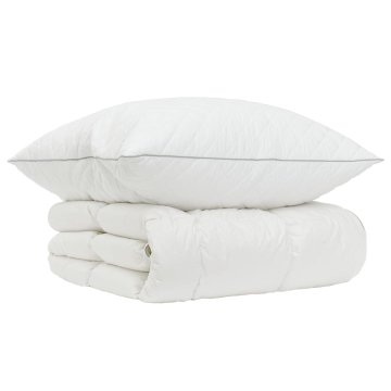Vidaxl 90% Gosji puh set odej FULDA 2 kos 135 x 200 cm Zima 300 GSM