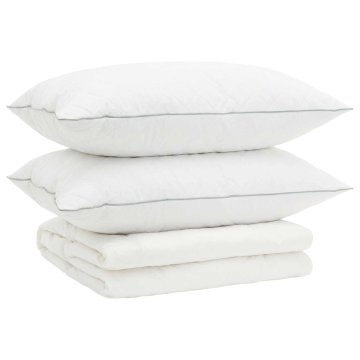 Vidaxl 90% Gosji puh set odej FULDA 3 kos 220 x 260 cm Poletje 100 GSM