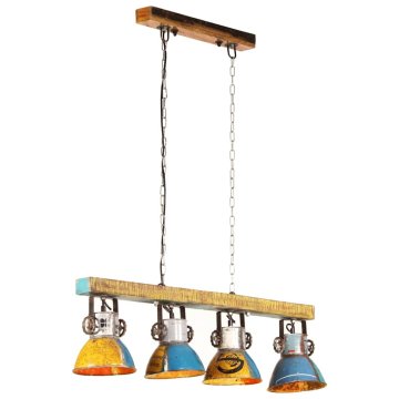 Vidaxl Industrijska stropna svetilka 25 W večbarvna 111 cm E27