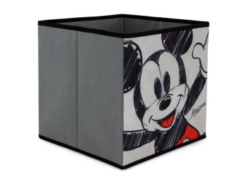 Arditex Zložljiva škatla za shranjevanje Mickey Mouse 31 x 31 x 31 cm, WD16711