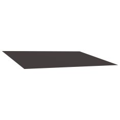 Vidaxl Nadomestno platno za tendo Antracit 400 x 200 cm Poliester