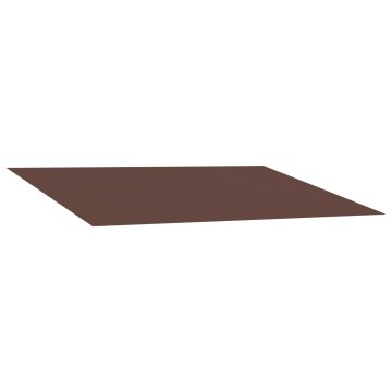 Vidaxl Nadomestno platno za tendo Rjava 250 x 200 cm Poliester