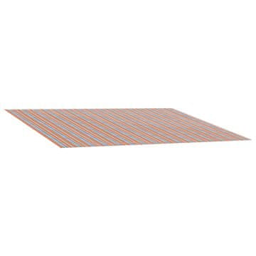 Vidaxl Nadomestno platno za tendo Modra in Oranžna 350 x 250 cm