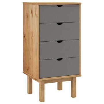 Vidaxl Predalnik 46x39,5x90 cm trdna borovina