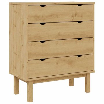 Vidaxl Predalnik 76,5x39,5x90 cm trdna borovina