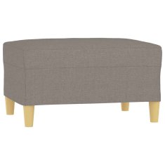 Vidaxl Stolček za noge taupe 70x55x41 cm blago