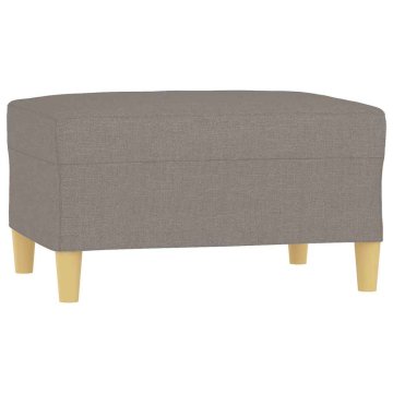 Vidaxl Stolček za noge taupe 70x55x41 cm blago