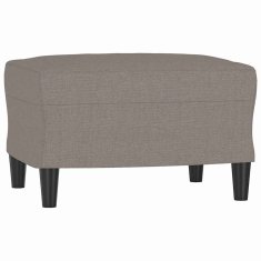 Vidaxl Stolček za noge taupe 60x50x41 cm blago