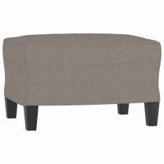 Vidaxl Stolček za noge taupe 60x50x41 cm blago