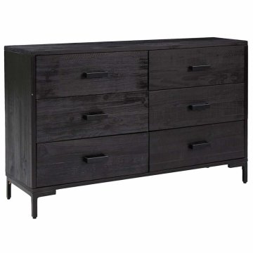 Vidaxl Komoda 110x35x70 cm trdna reciklirana borovina