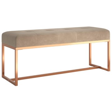 Vidaxl Klop 110x36x45 cm žamet