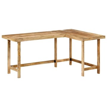 Vidaxl Pisalna miza 165x110x75 cm trden mangov les