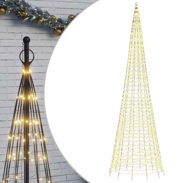 Vidaxl LED božično drevo 1534 LED 500 cm