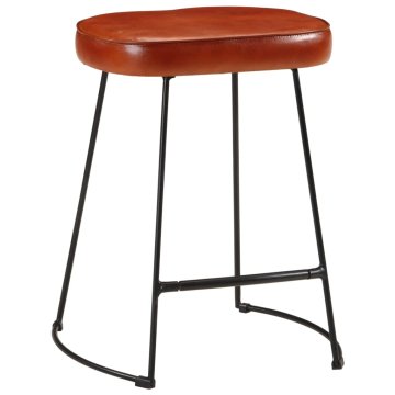 Vidaxl Barski stolčki 2 kosa temno rjavi 40x29,5x53 cm