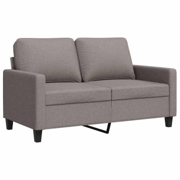Vidaxl Dvosed taupe 120 cm blago