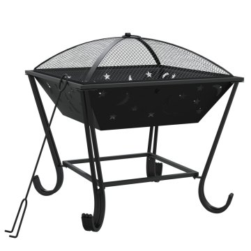 Vidaxl Kurišče z grebljico 50 cm XXL jeklo