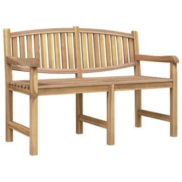 Vidaxl Vrtna klop 149,5x60x90 cm trdna tikovina